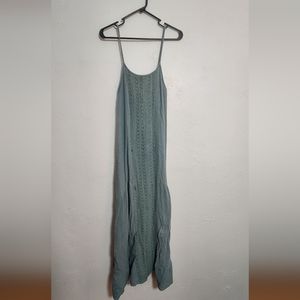 Source Unknown Teal Maxi Dress
